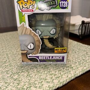 Funko Pop! Movies Beetlejuice Vinyl Figure - #1728 new!!